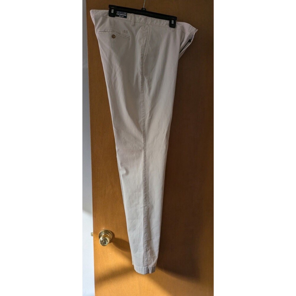 Reyn Spooner Men’s Downtown Chino Khaki Pants Size 38 NWT